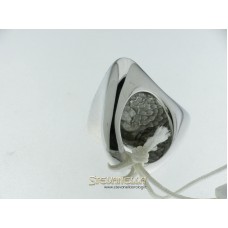 PIANEGONDA anello argento modello triangolo referenza AA010491/T mis.14 new 